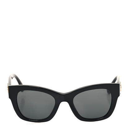 Chanel Acetate Square CC Heart Sunglasses 5478 Black 2 of 9