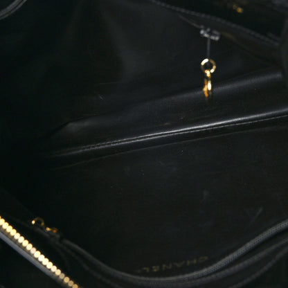 Chanel Patent CC Shoulder Bag Black 6 of 12