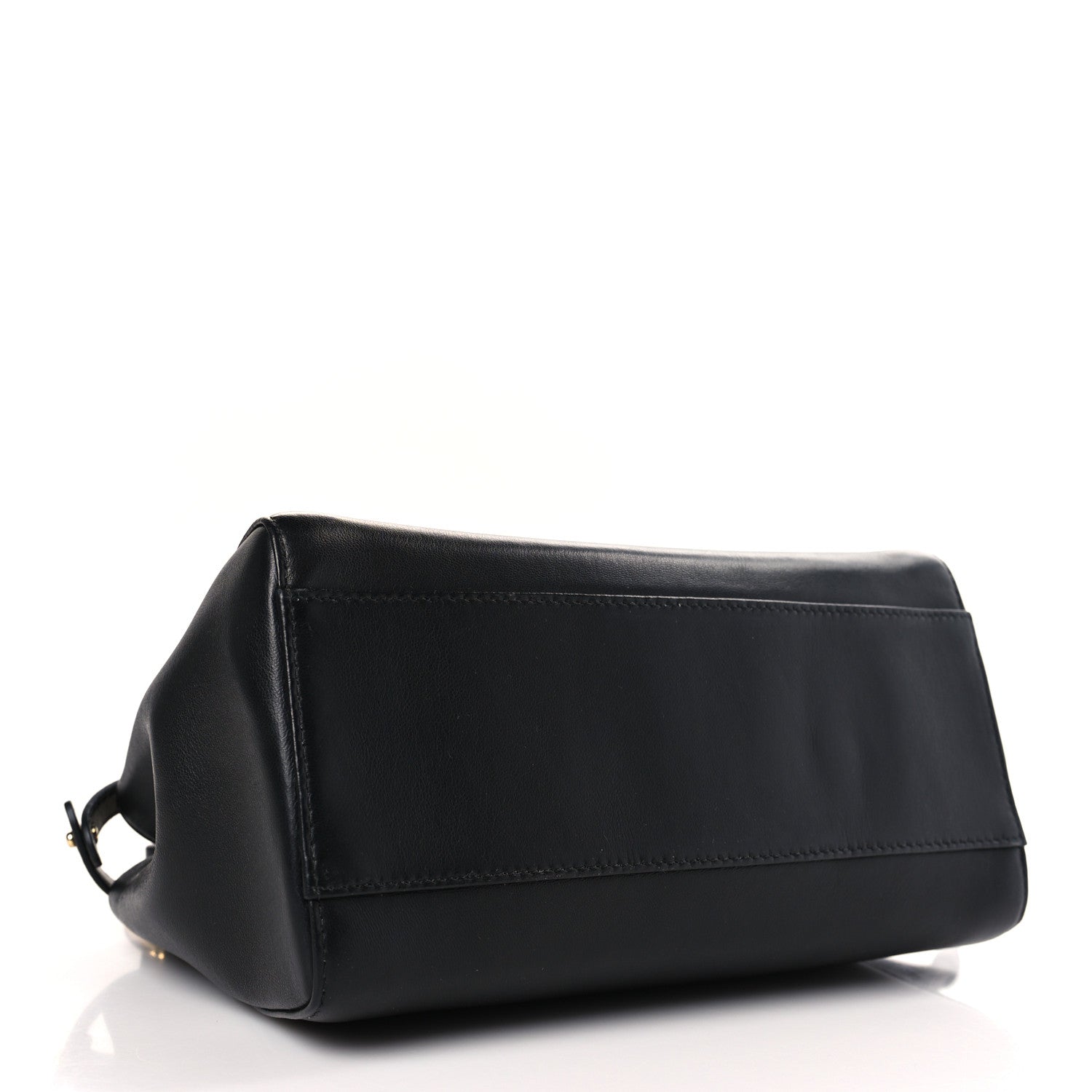 Fendi Nappa Mini Peekaboo Iconic Satchel Black 4 of 10