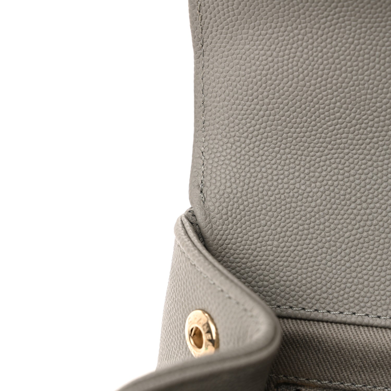 Chanel Caviar Quilted Medium Business Affinity Flap Grey 12 of 12