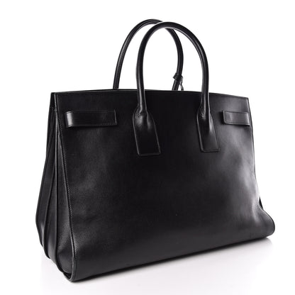 Saint Laurent Calfskin Large Sac De Jour Carryall Black 3 of 16