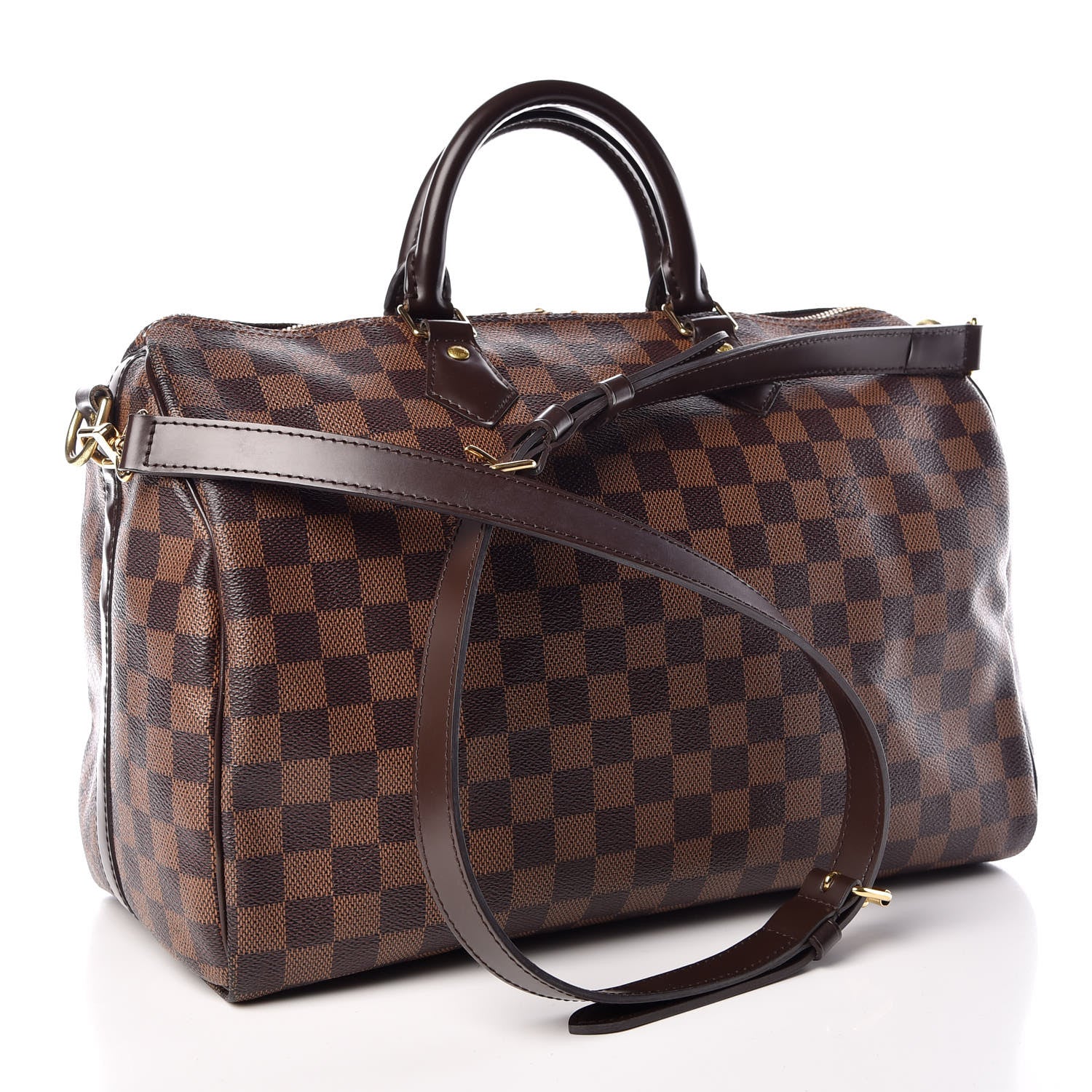 Louis Vuitton Damier Ebene Speedy Bandouliere 35 4 of 10
