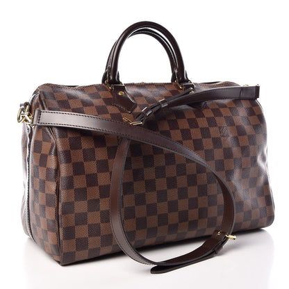 Louis Vuitton Damier Ebene Speedy Bandouliere 35 4 of 10