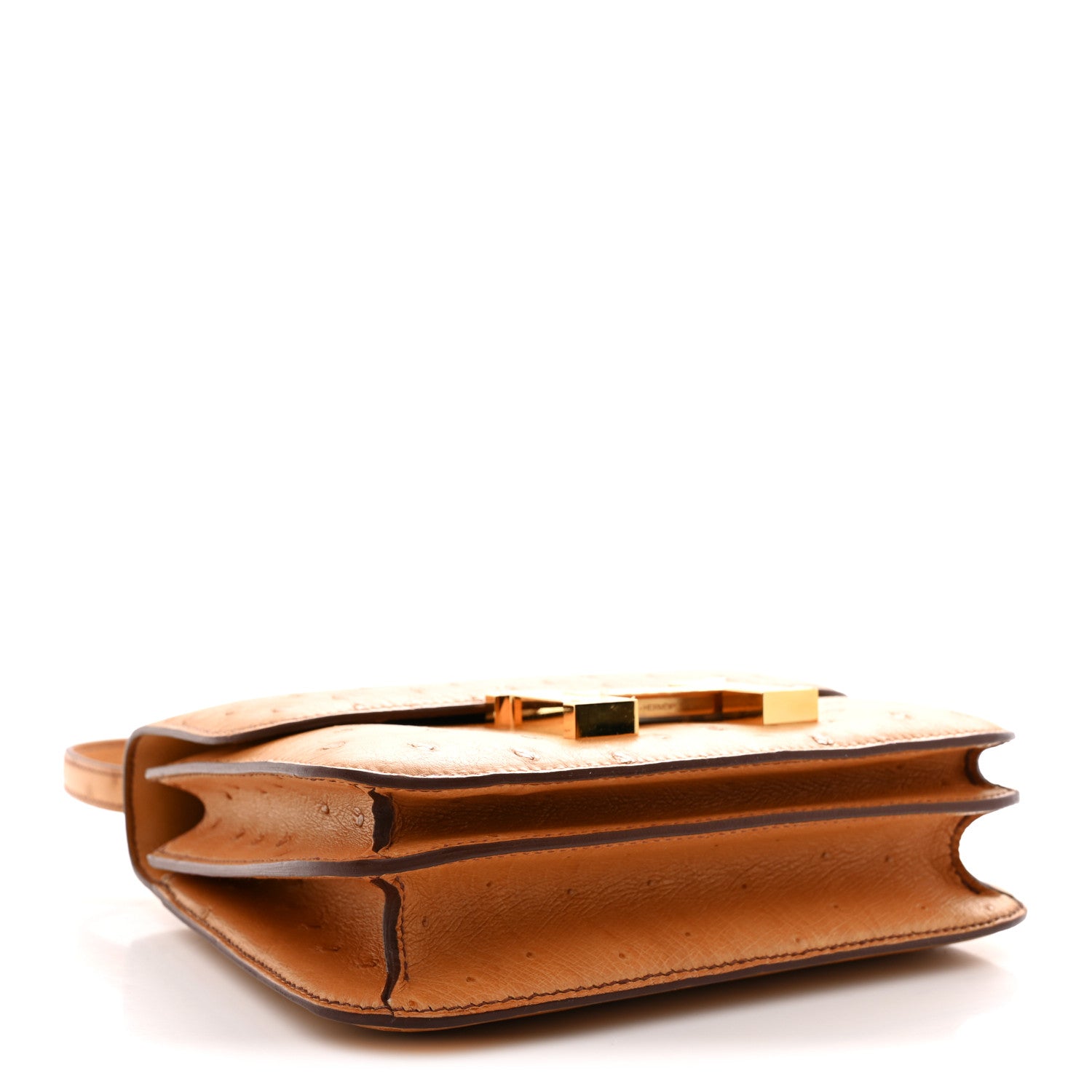 Hermes Ostrich Constance 18 Safran 5 of 12