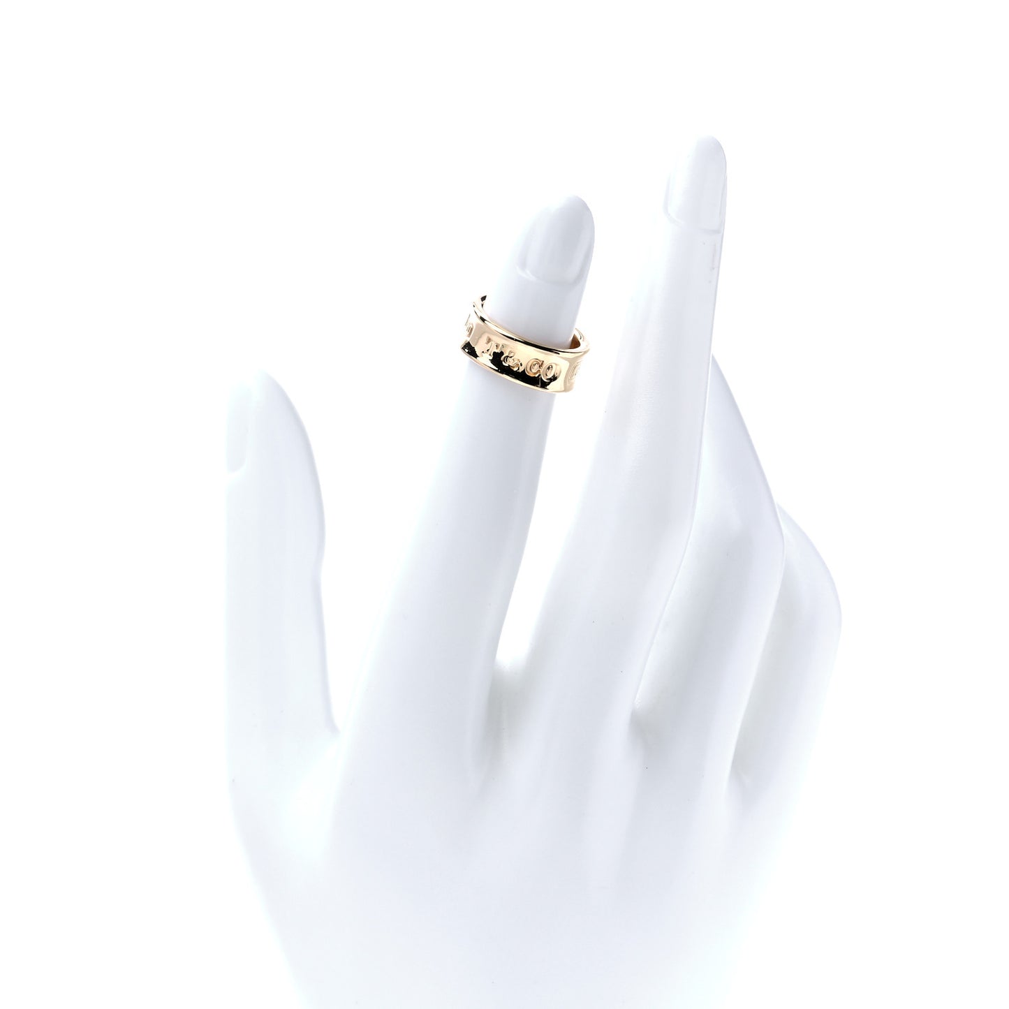 18K Yellow Gold 1837 Band Ring 44 3