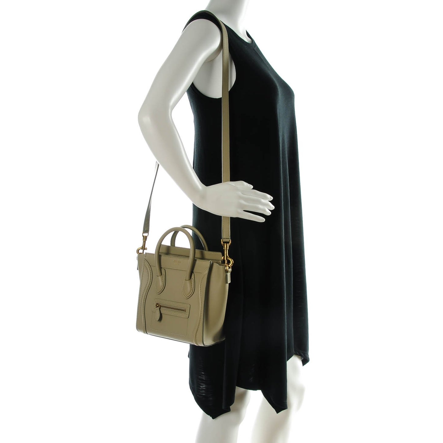 Satin Calfskin Nano Luggage Powder