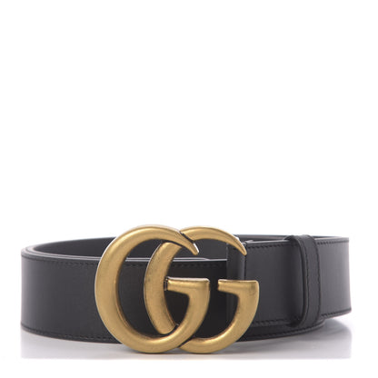 Gucci Calfskin Double G 40mm Belt 85 34 Black 1 of 6