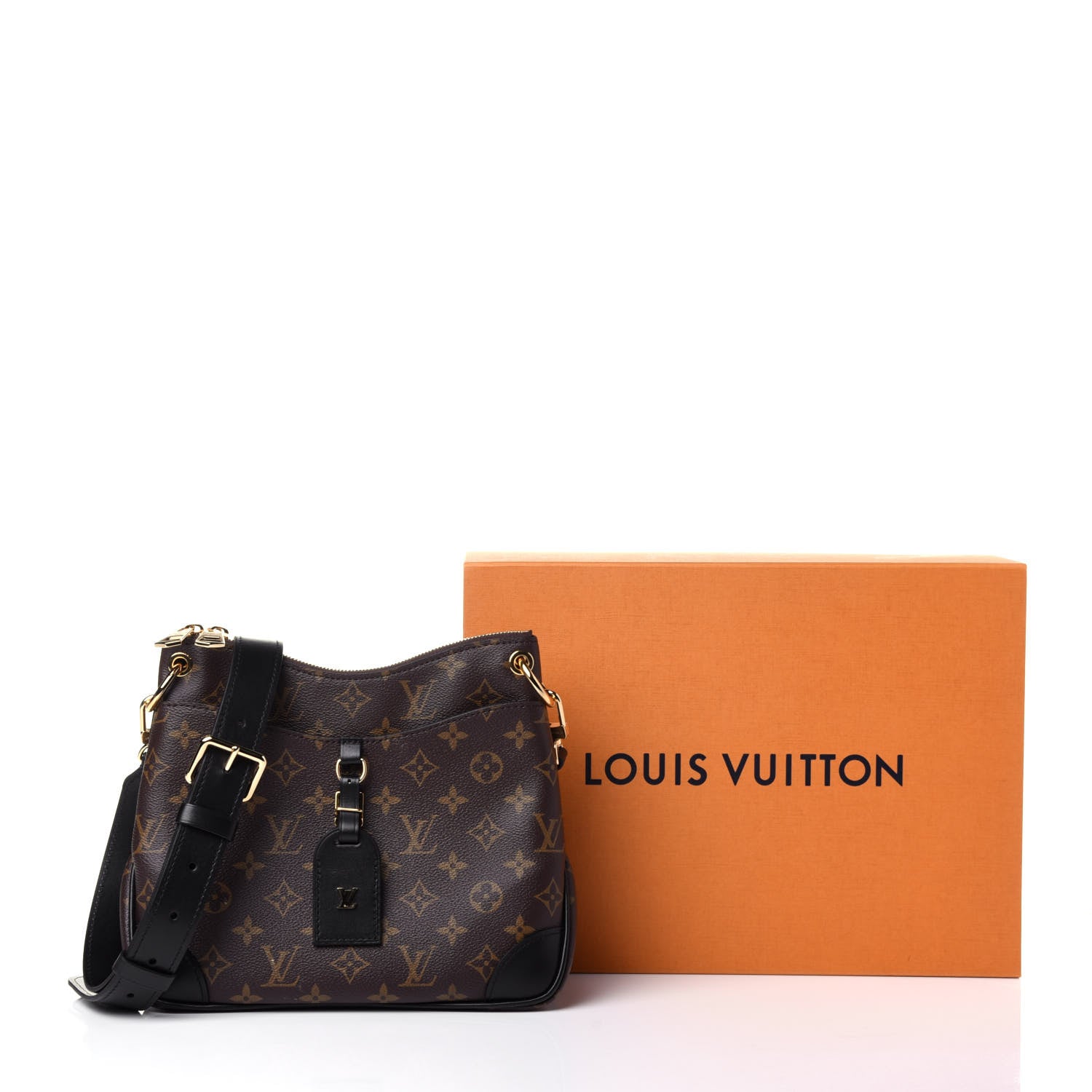 Louis Vuitton Monogram Odeon PM Black 12 of 12
