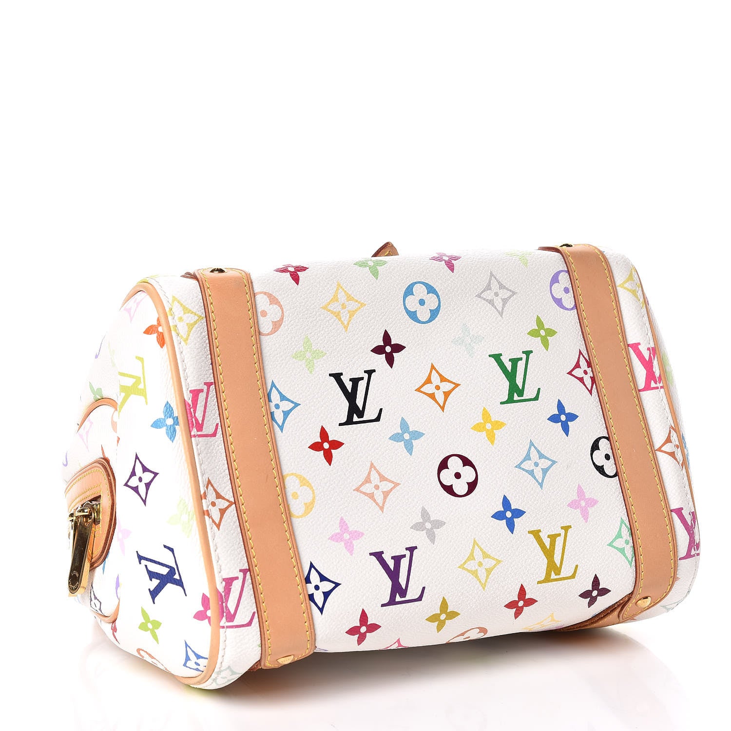 Louis Vuitton Monogram Multicolor Priscilla White 4 of 12