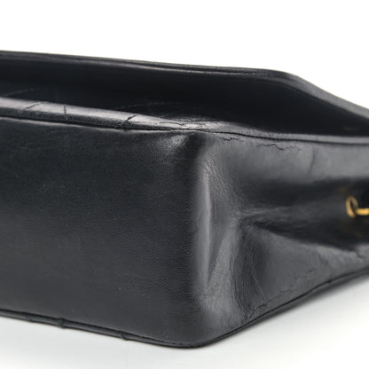 Chanel Lambskin Quilted Medium Single Flap Black 7 of 15