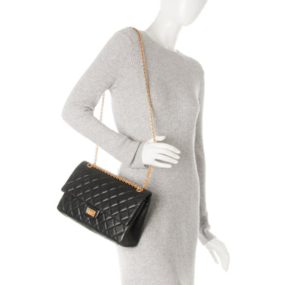 Chanel Aged Calfskin Quilted 2.55 Reissue 226 Flap Black 3 of 8