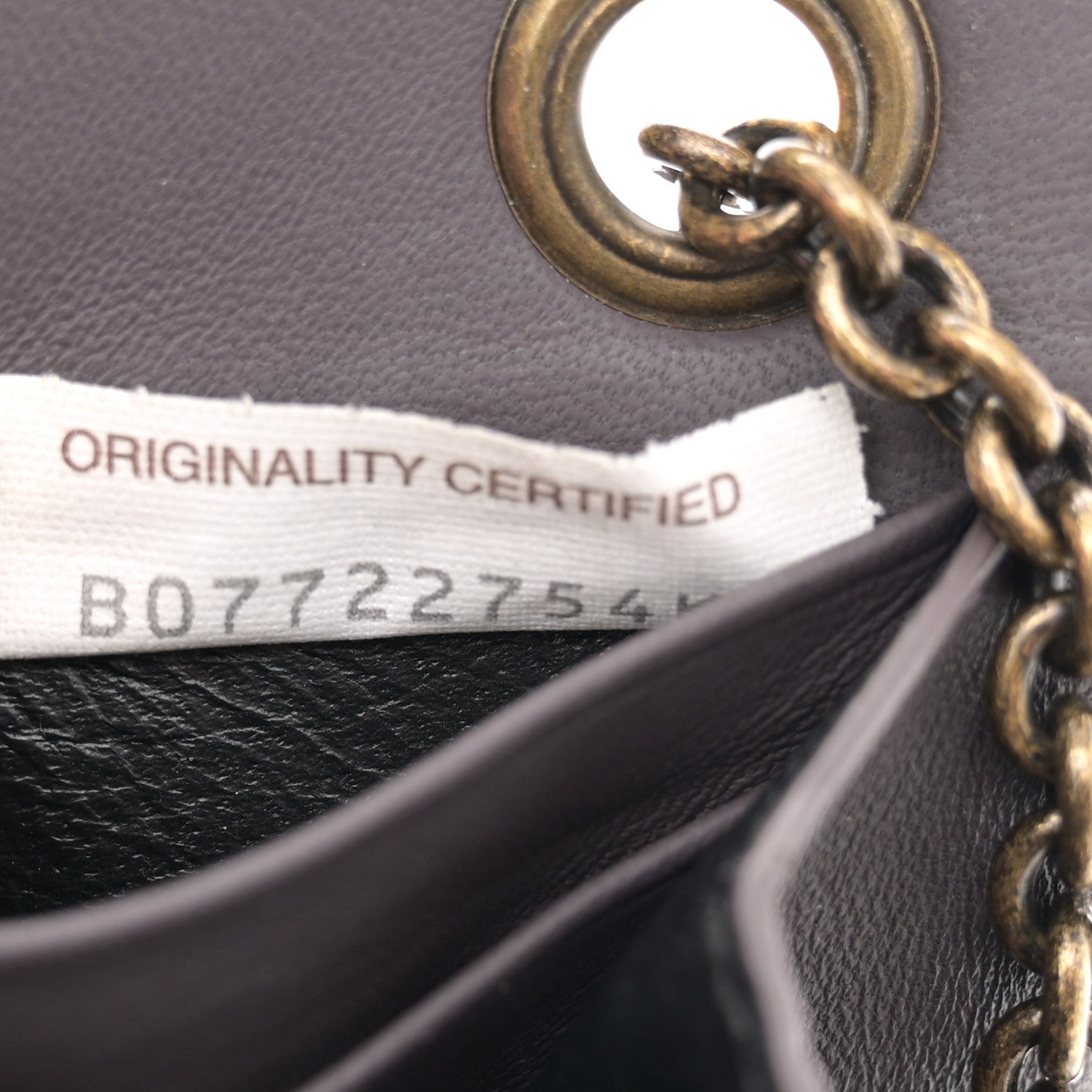 Bottega Veneta Nappa Intrecciato Chain Wallet Quetsche Wisteria 7 of 13
