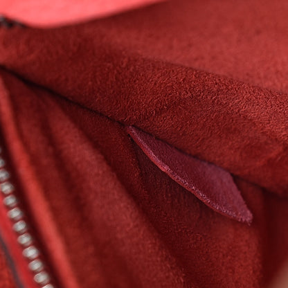 Celine Supple Calfskin Medium Phantom Luggage Vermillion 8 of 21
