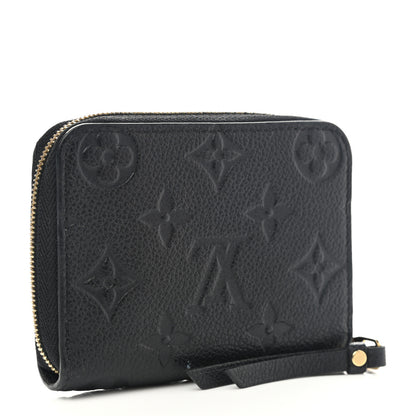 Louis Vuitton Empreinte Zippy Coin Purse Black 3 of 8