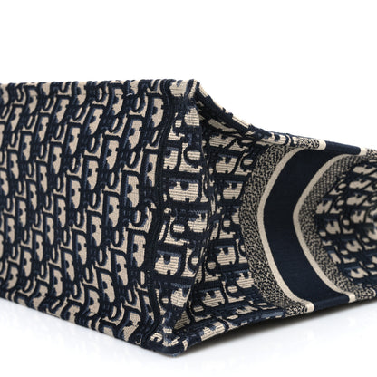 Christian Dior Oblique Medium Book Tote Blue Multicolor 10 of 10