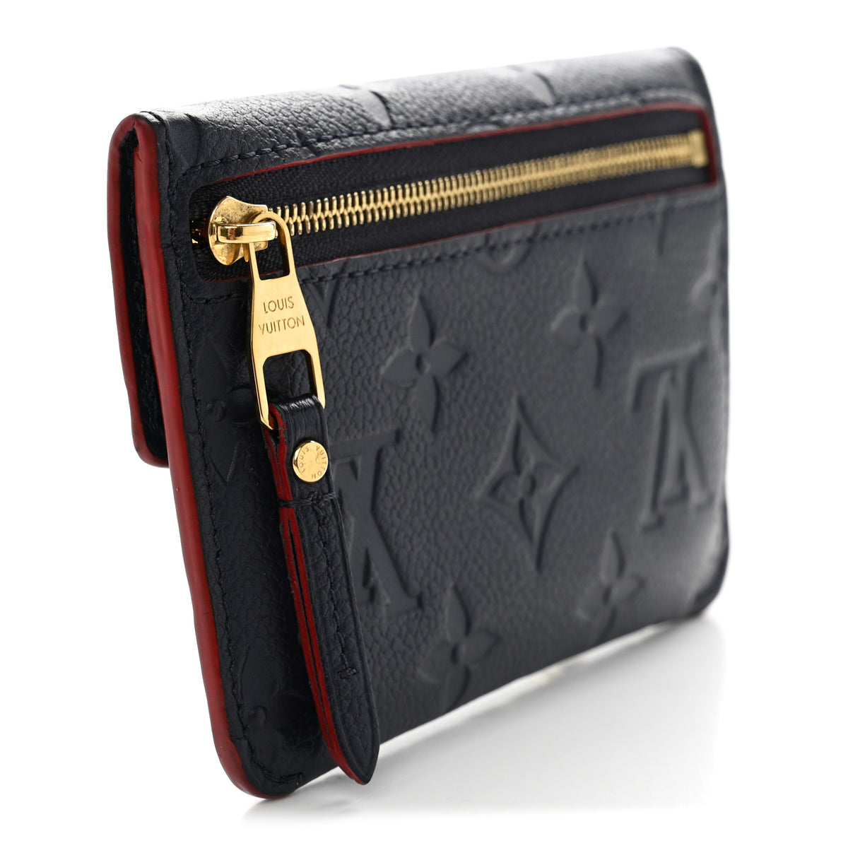 Empreinte Key Pouch Marine Rouge
