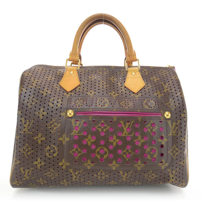 Louis Vuitton Monogram Perforated Speedy 30 Fuchsia 1 of 7
