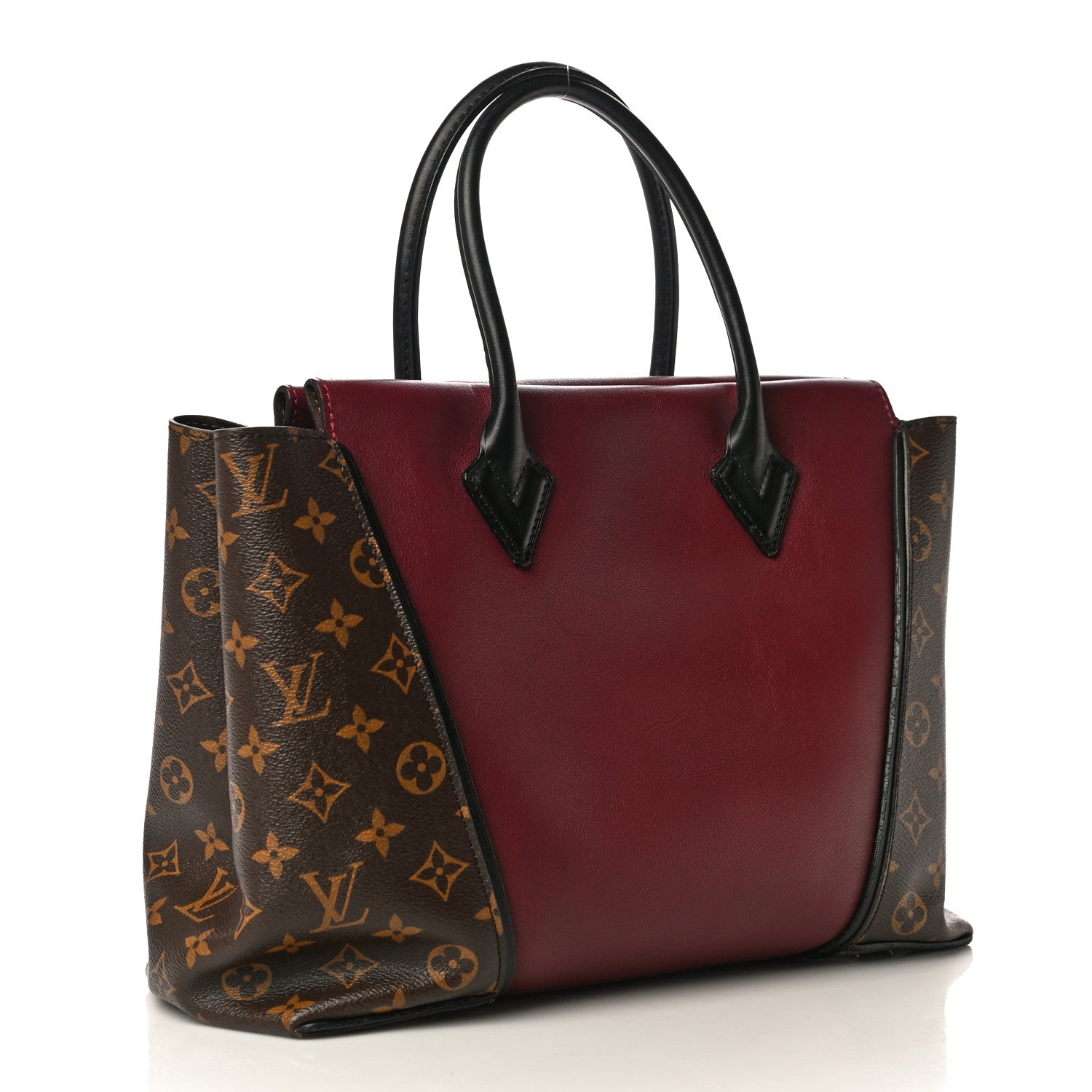 Louis Vuitton Monogram Cuir Orfevre Tote W PM Prunille 3 of 9