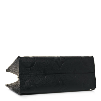 Louis Vuitton Empreinte Monogram Giant Onthego MM Black 4 of 12