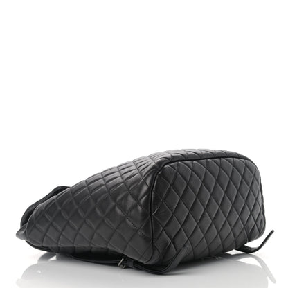 Chanel Lambskin Quilted Large Urban Spirit Backpack Black 4 of 16