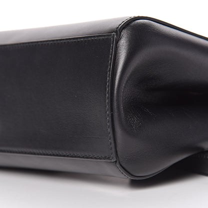 Gucci Nappa Bamboo Small Nymphaea Top Handle Bag Black 12 of 16