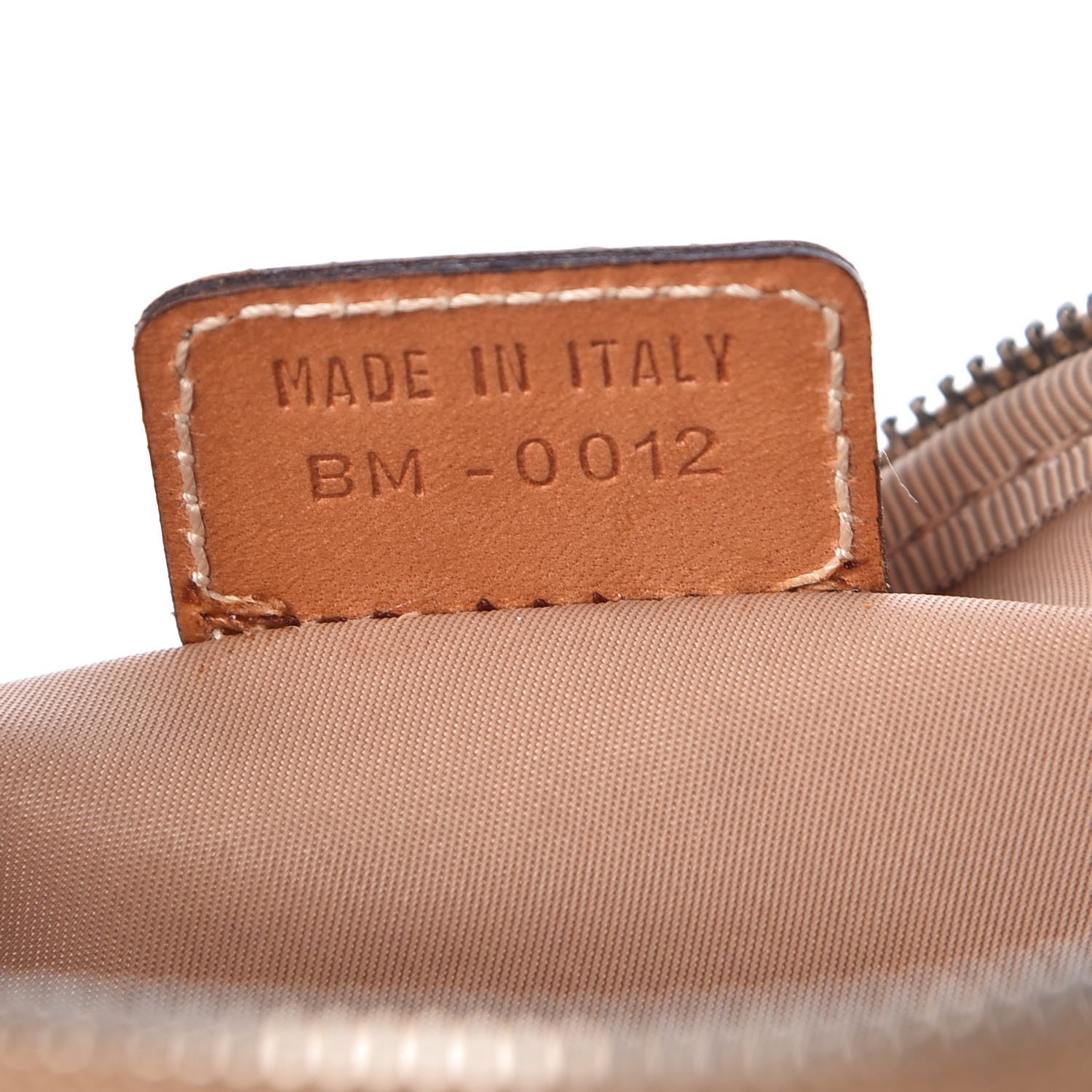 Christian Dior Monogram Cosmetic Case Tan 7 of 7