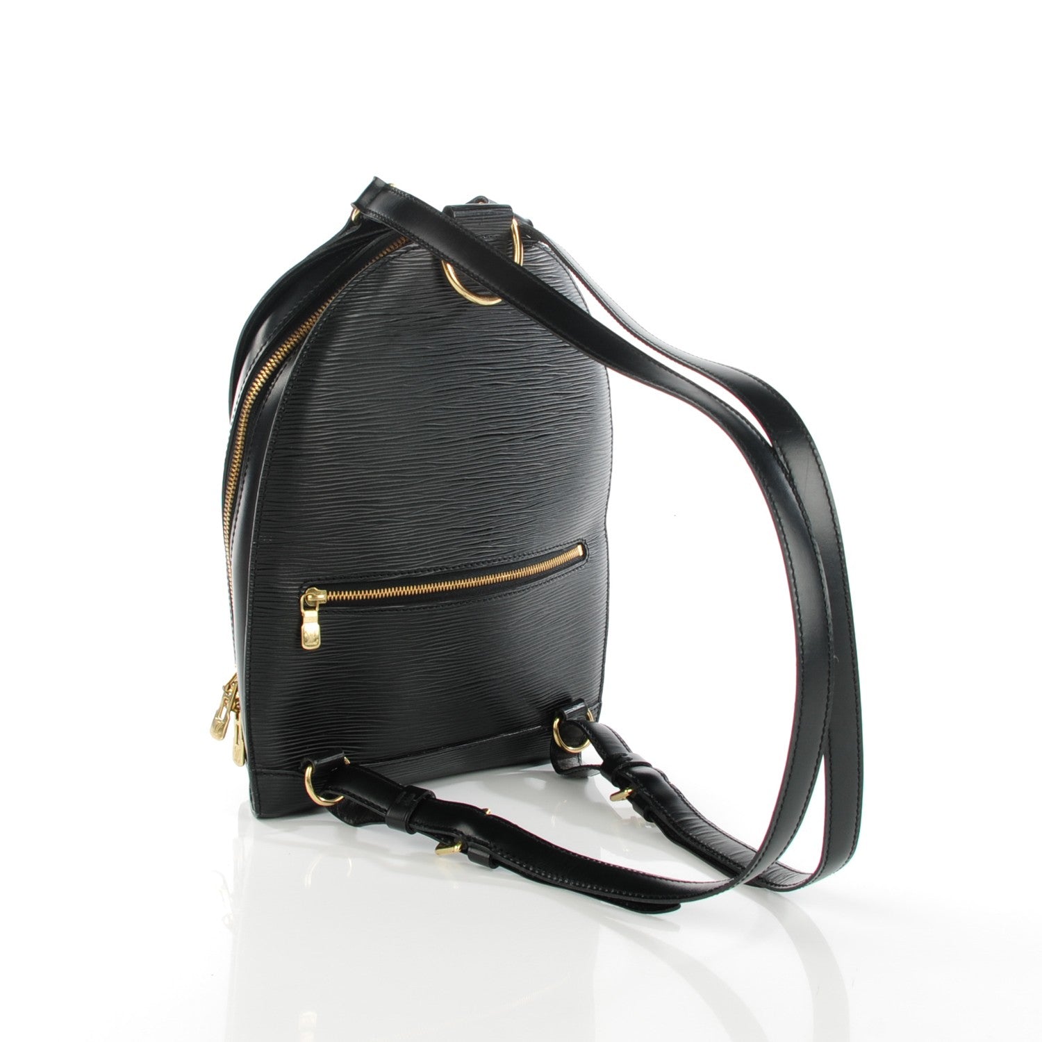 Louis Vuitton Epi Mabillon Backpack Black 3 of 7