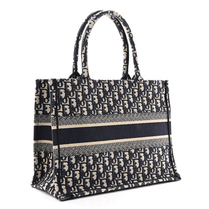 Christian Dior Oblique Medium Book Tote Blue Multicolor 3 of 11