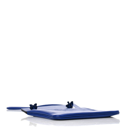 Hermes Milo Lambskin Swift Mini Aline Bleu Electrique 4 of 7