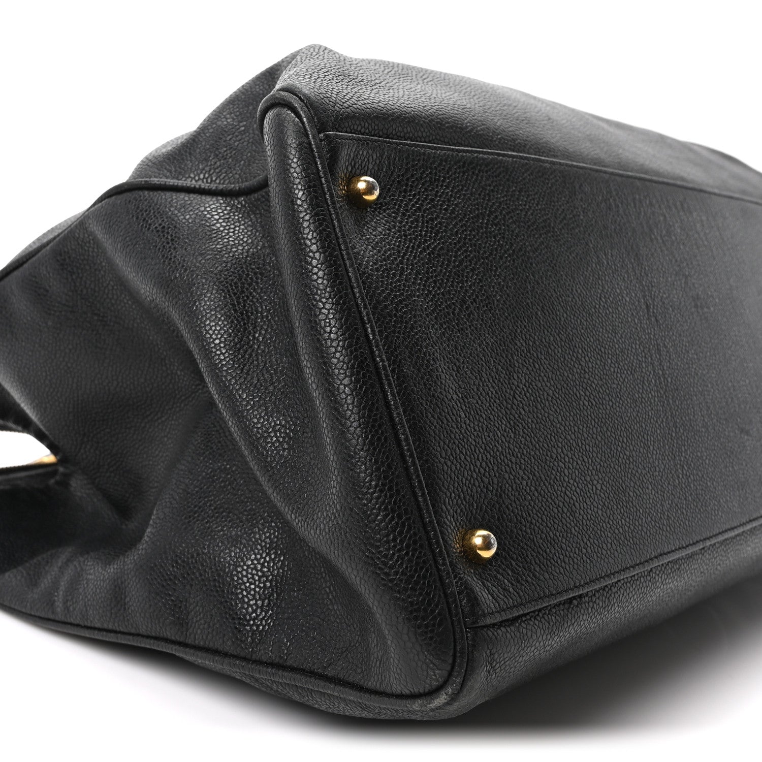 Chanel Caviar XL Weekender Bag Black 9 of 10