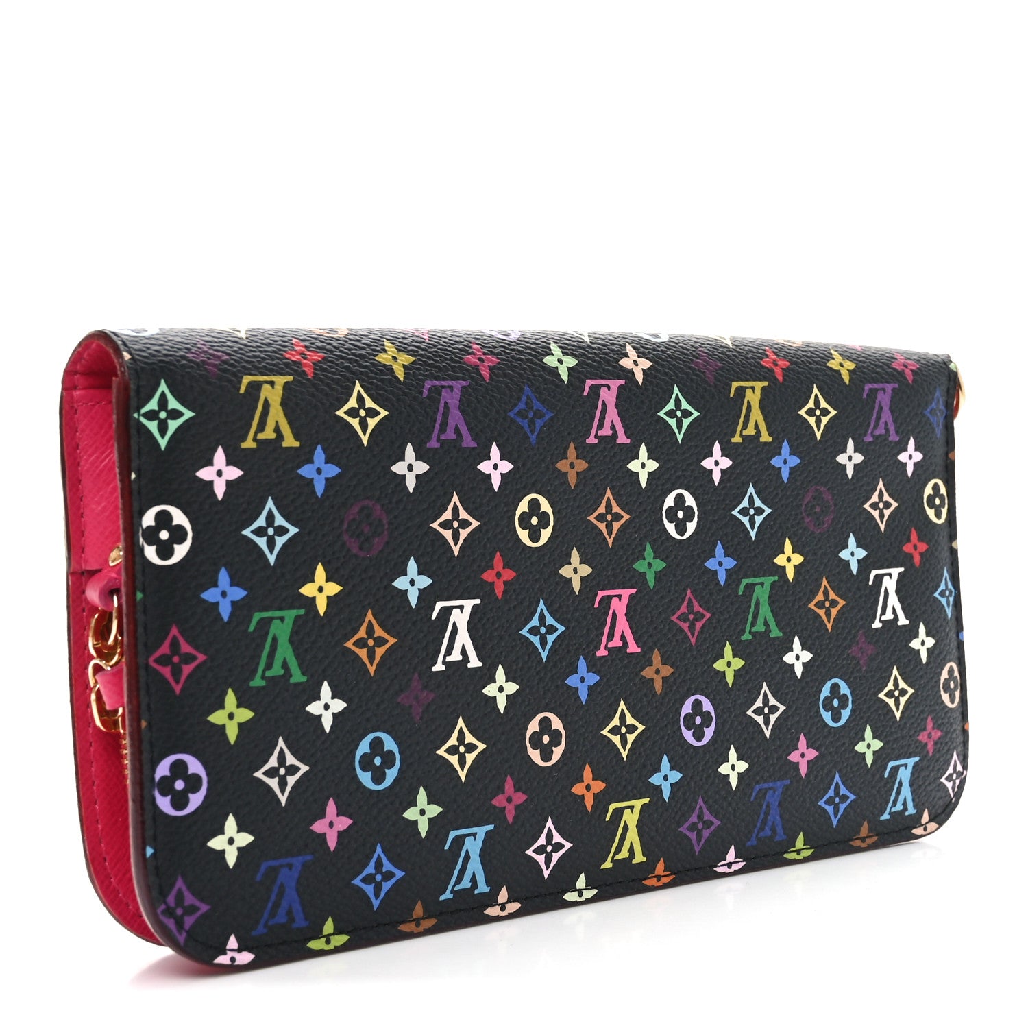 Louis Vuitton Monogram Multicolor Insolite Wallet Black Grenade 3 of 6