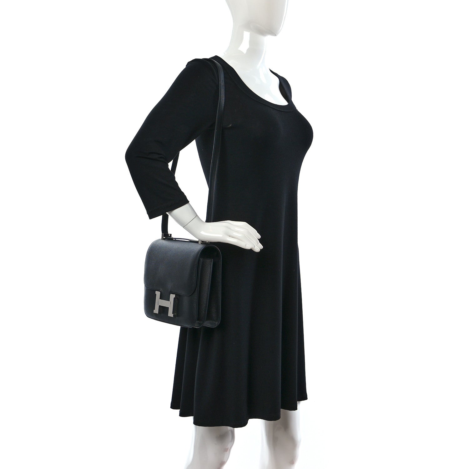 Hermes Epsom Constance 24 Black 2 of 10