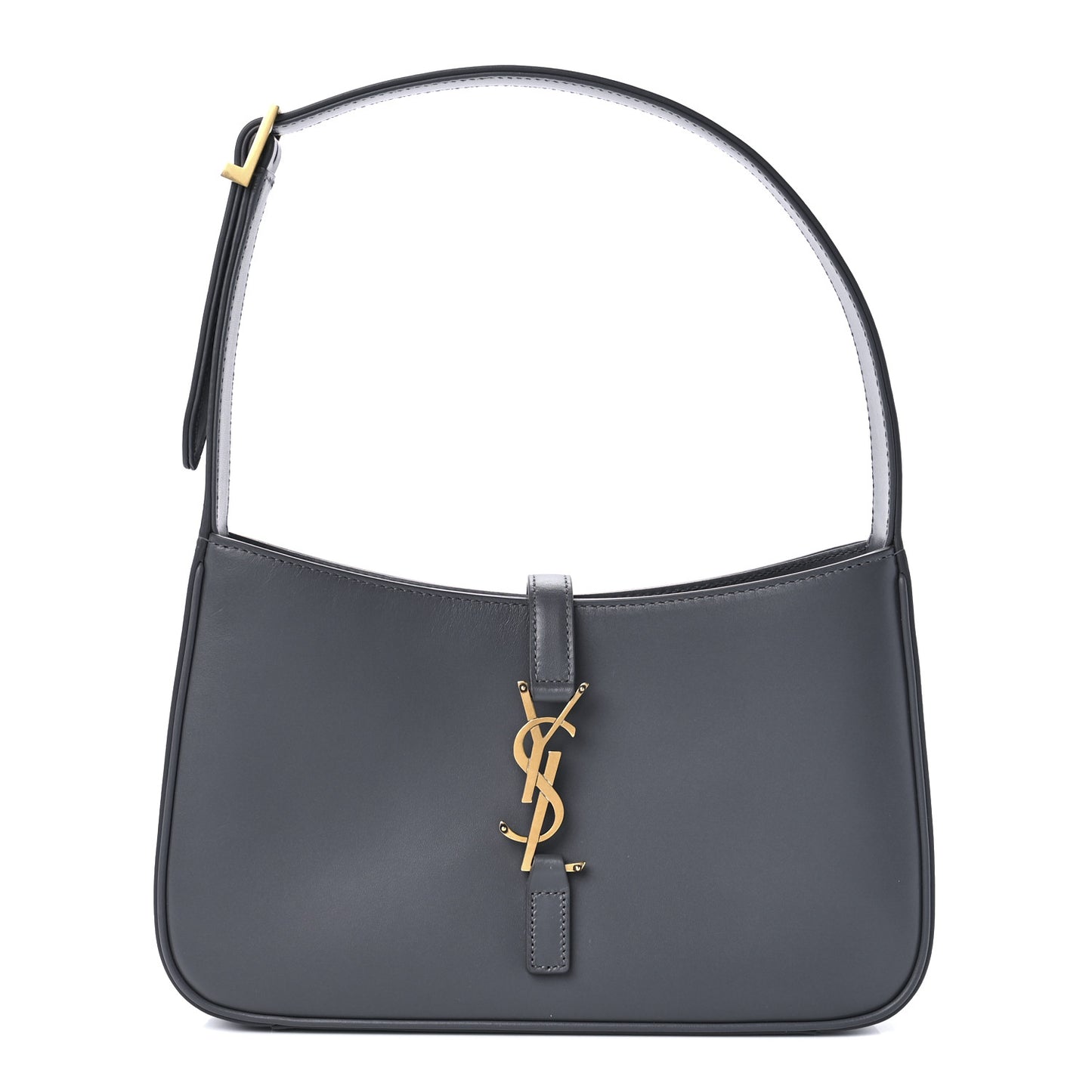 Smooth Calfskin Le 5 A 7 Hobo Storm