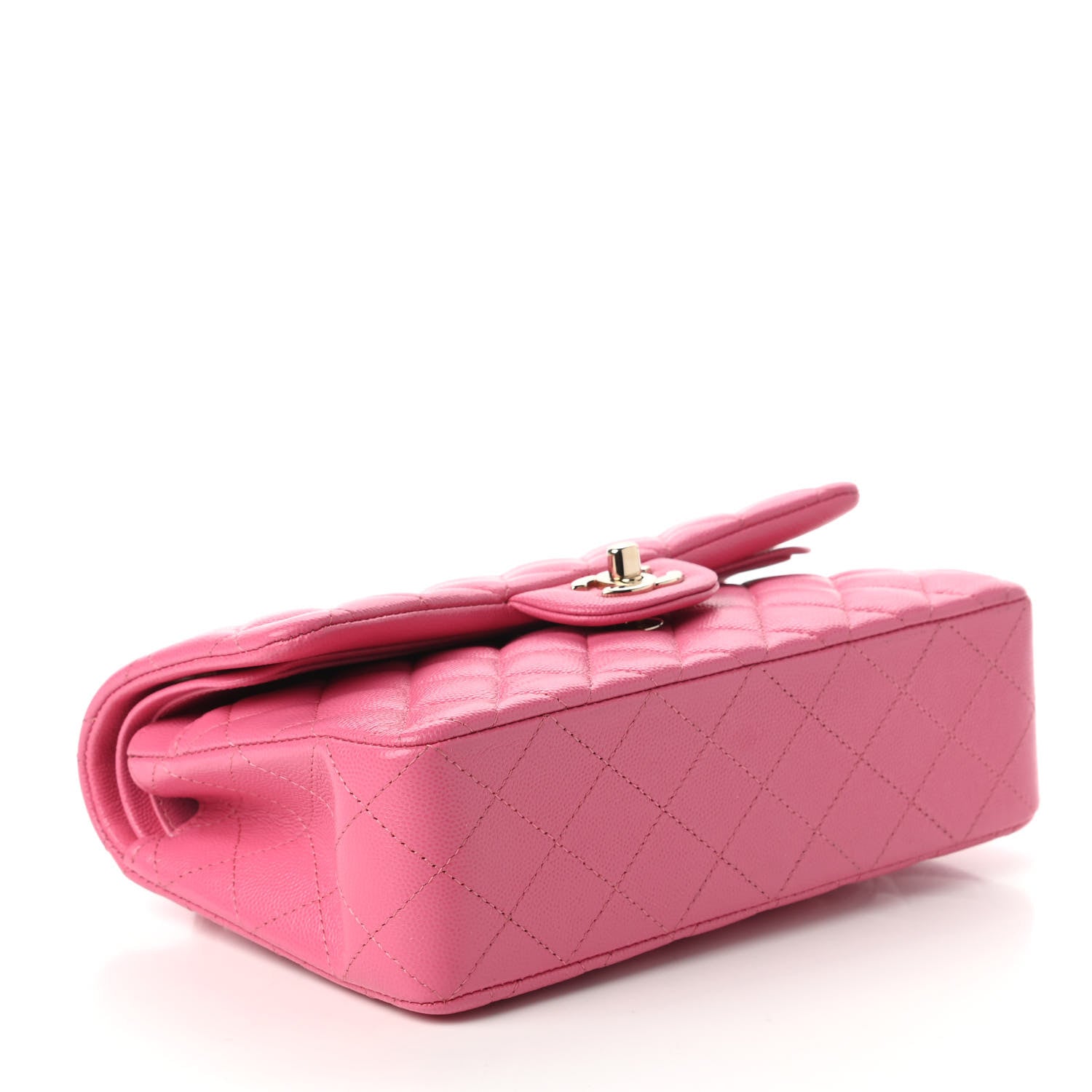 Chanel Caviar Quilted Small Double Flap Pink 4 of 10