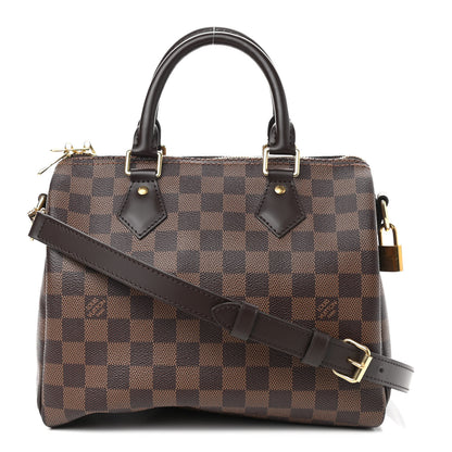 Louis Vuitton Damier Ebene Speedy Bandouliere 25 1 of 9