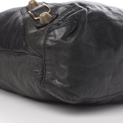 Balenciaga Agneau Giant 12 Yellow Gold Day Hobo Black 11 of 13