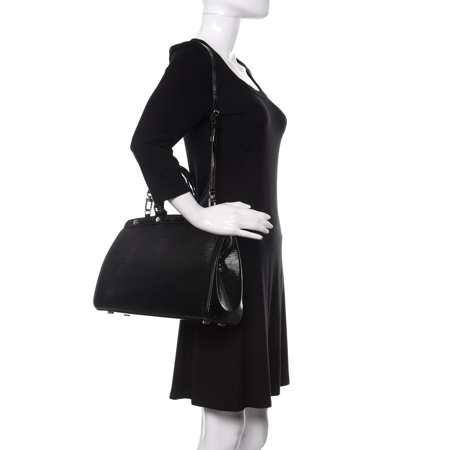 Louis Vuitton Electric Epi Brea MM Black 2 of 10