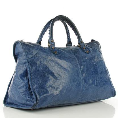 Balenciaga Chevre Classic Hardware Work Navy 3 of 8