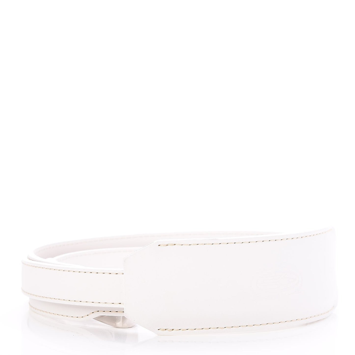Calfskin Shoulder Strap White