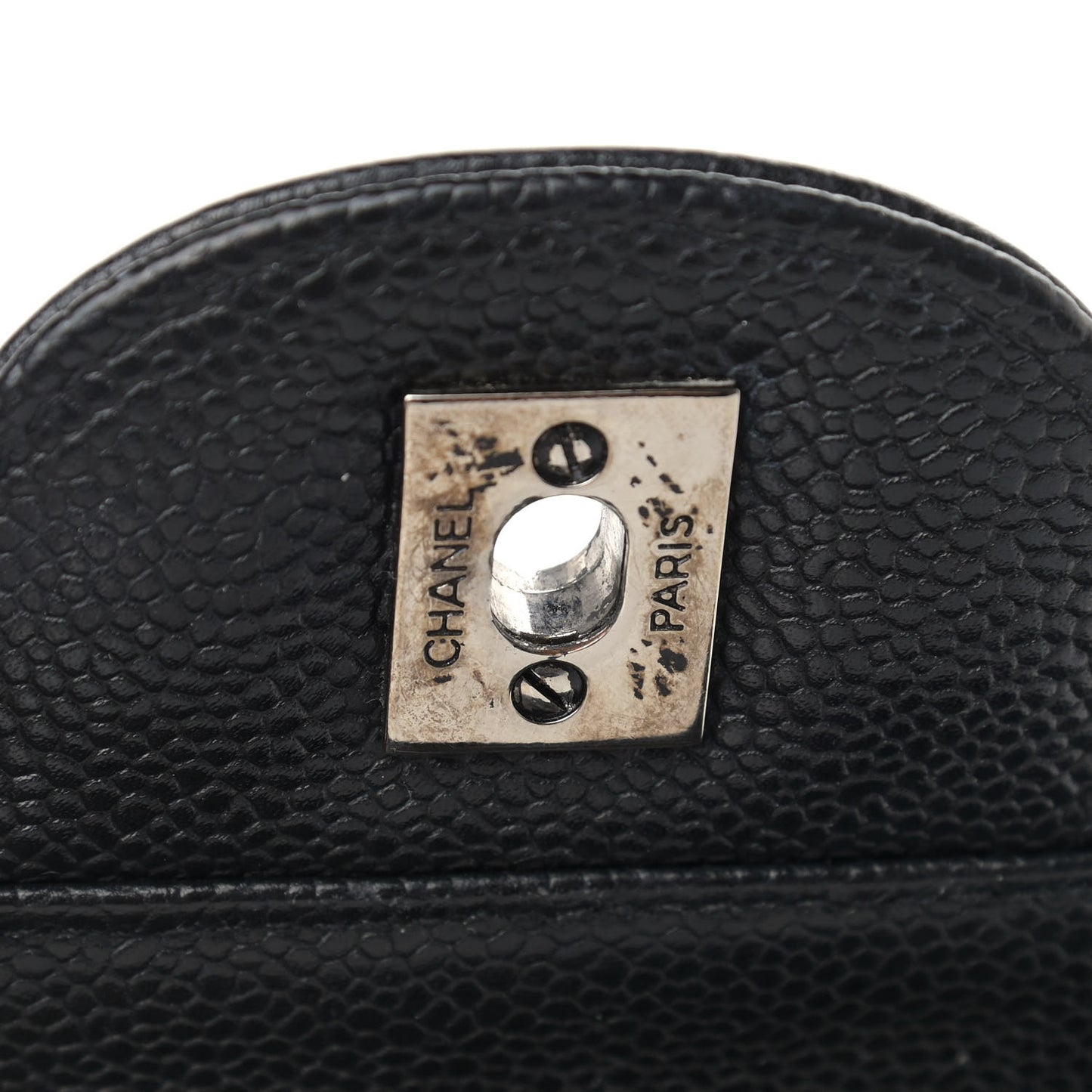 Caviar Quilted Jumbo Single Flap Black