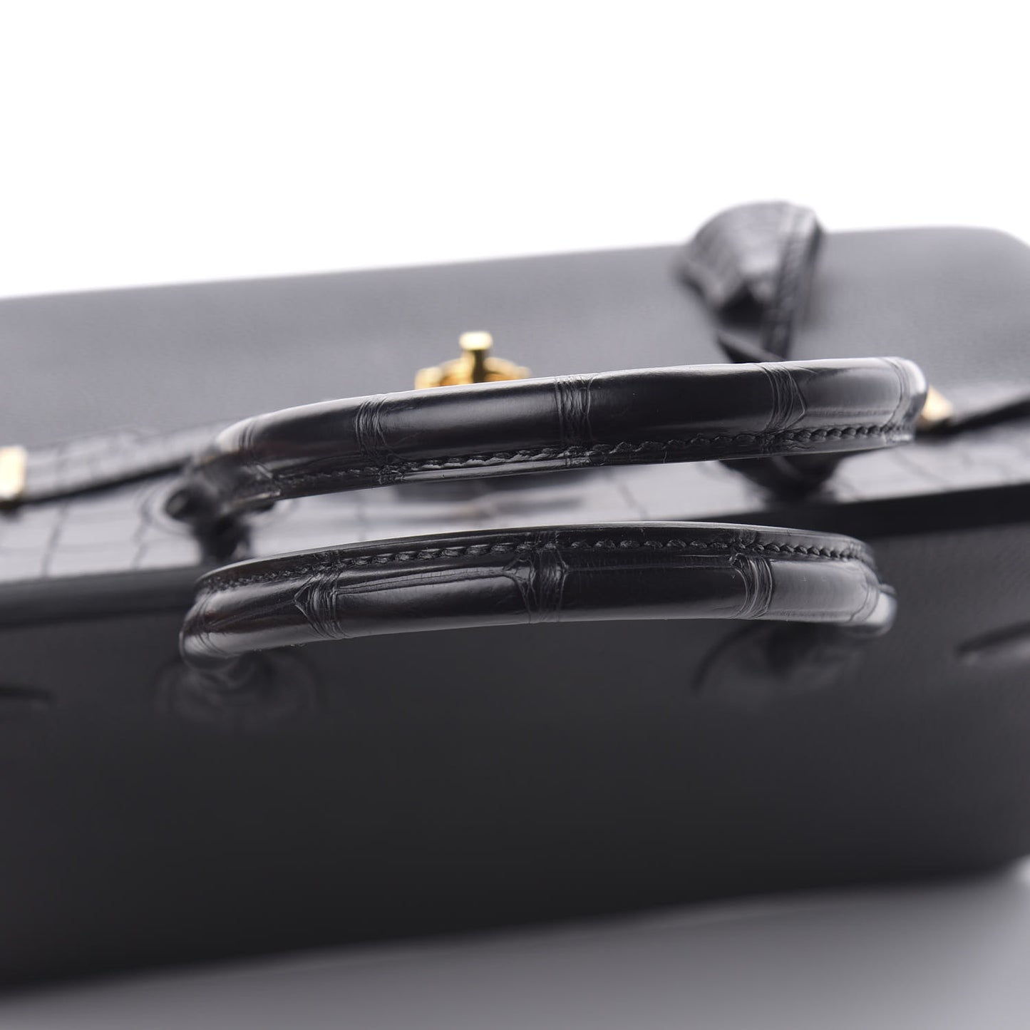 Togo Matte Alligator Birkin Touch 30 Black