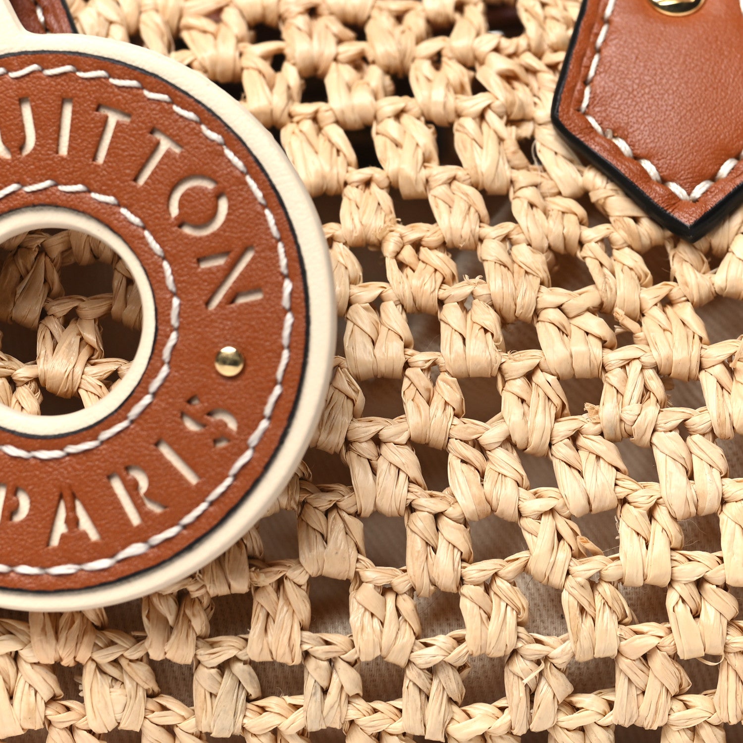 Louis Vuitton Raffia Nano Speedy Natural Tan 6 of 8