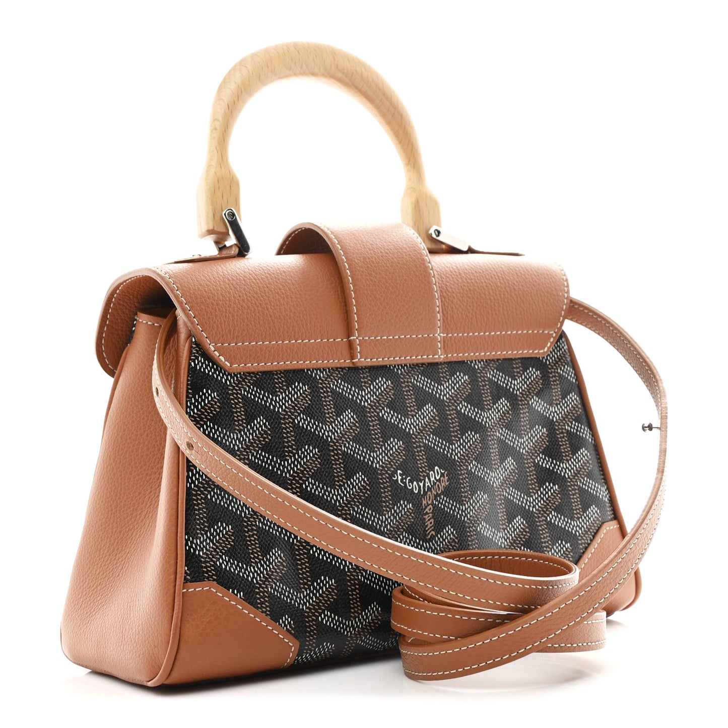 Goyardine Mini Saigon Black Gold
