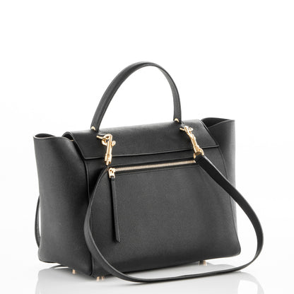 Celine Grained Calfskin Mini Belt Bag Black 3 of 6