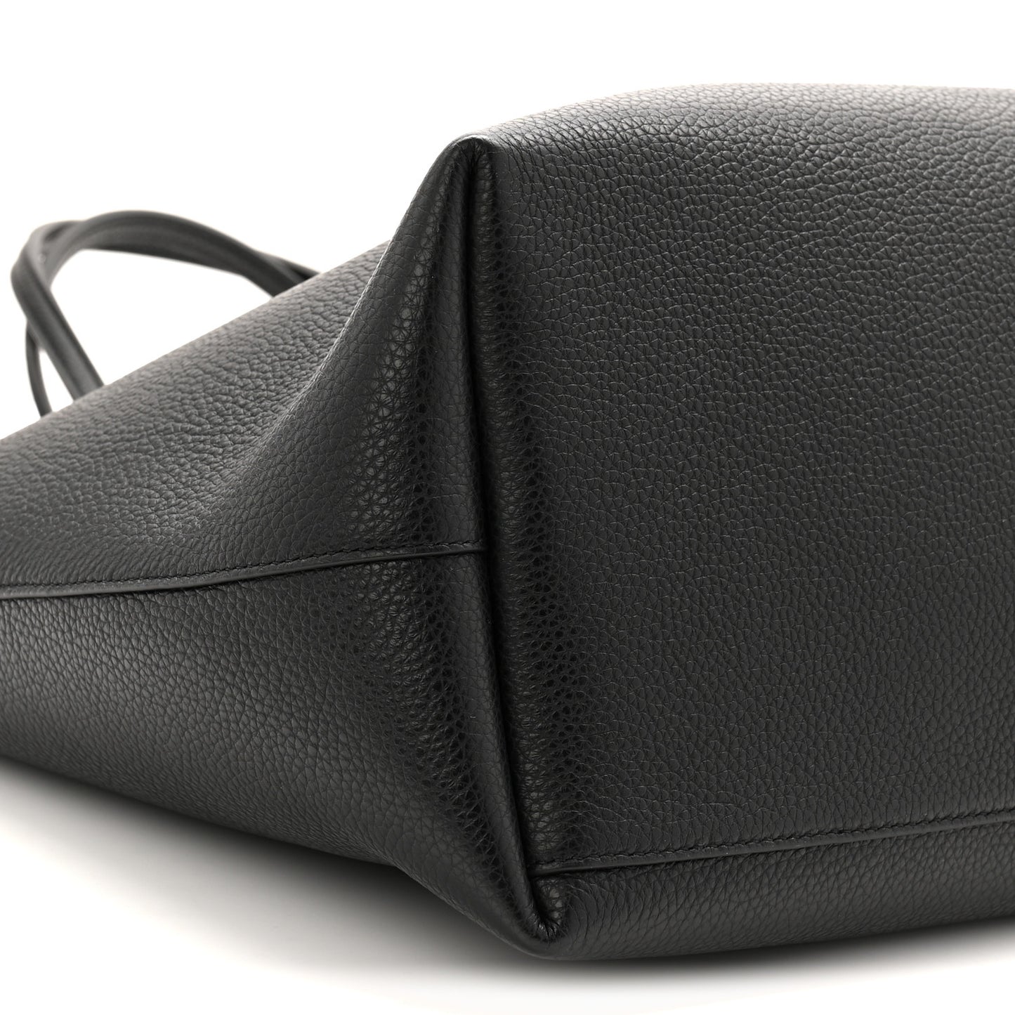 Calfskin Travel Tote Black