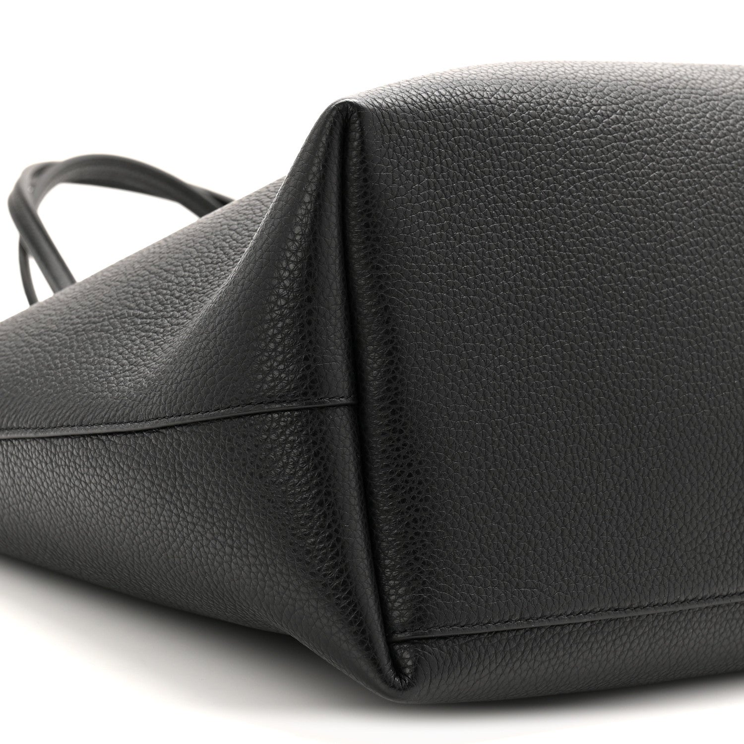 Salvatore Ferragamo Calfskin Travel Tote Black 9 of 10