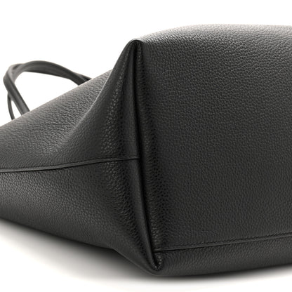 Salvatore Ferragamo Calfskin Travel Tote Black 9 of 10