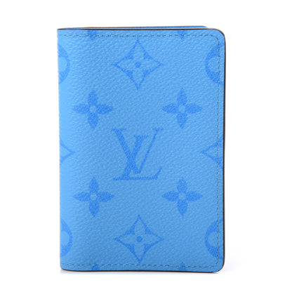 Louis Vuitton Taigarama Pocket Organizer NM Blue Lagoon 1 of 7