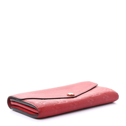Louis Vuitton Empreinte Sarah Wallet NM Cherry 4 of 8
