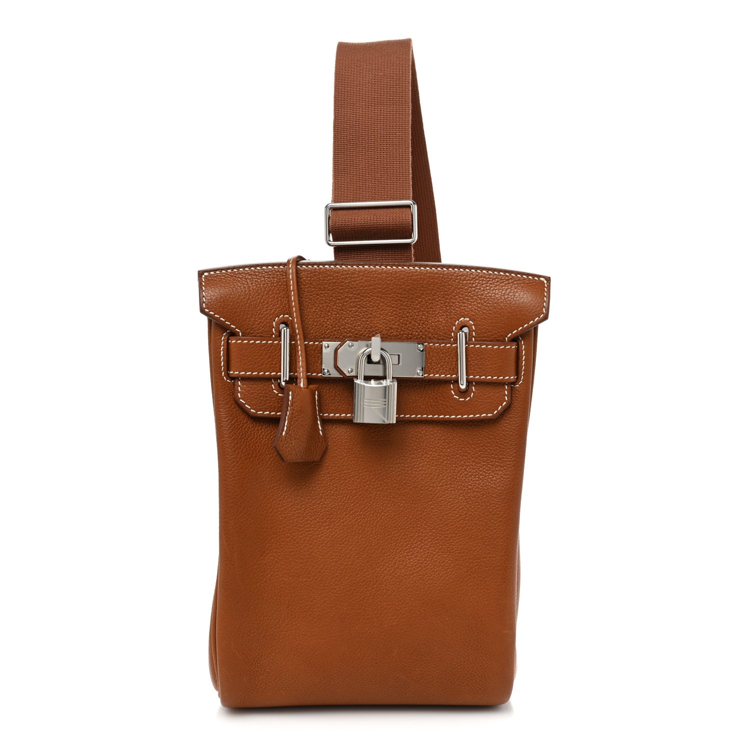 Hermes Natural Barenia Faubourg Hac A Dos PM Backpack Fauve 1 of 15